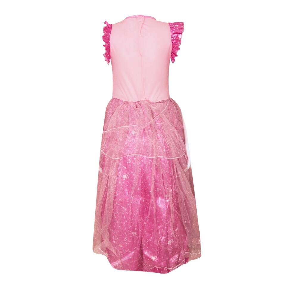 image 1 of Barbie Girls Princess Costume - Pink - 7-8 Years 7