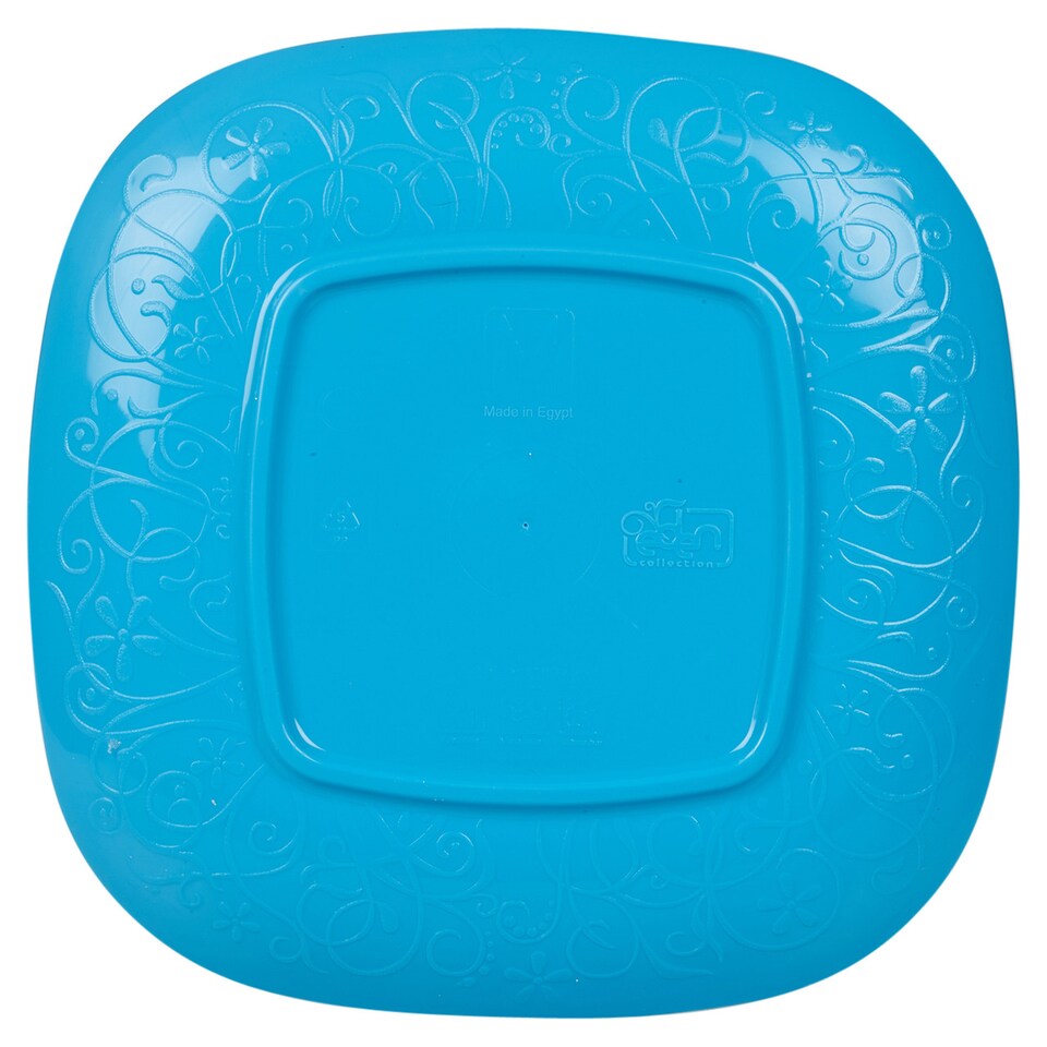 image 1 of 6x Plastic Dinner Plates | Blue | 1