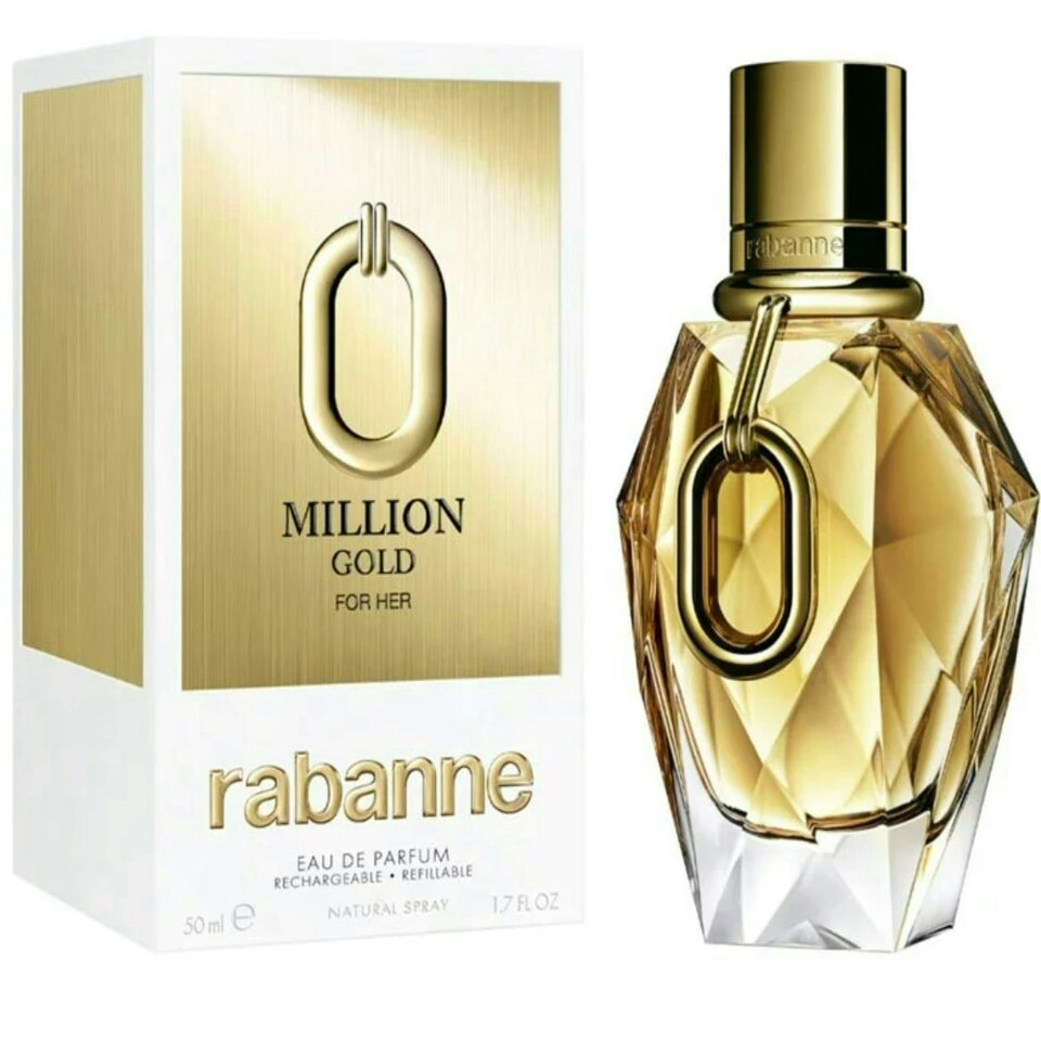 image 1 of Paco Rabanne Million Gold For Her 50ML Eau De Parfum Spray