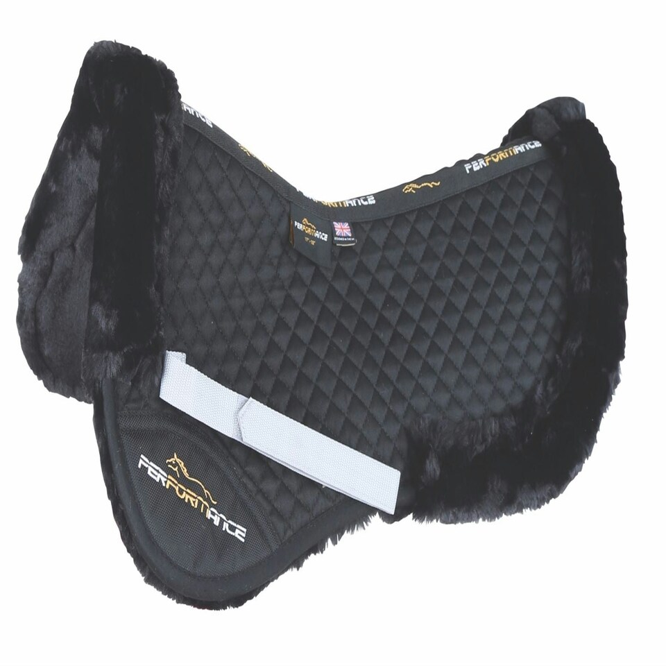 image 1 of Shires Performance Half Pad Blue | Size: 17-18 Inch
Colour: Navy Blue