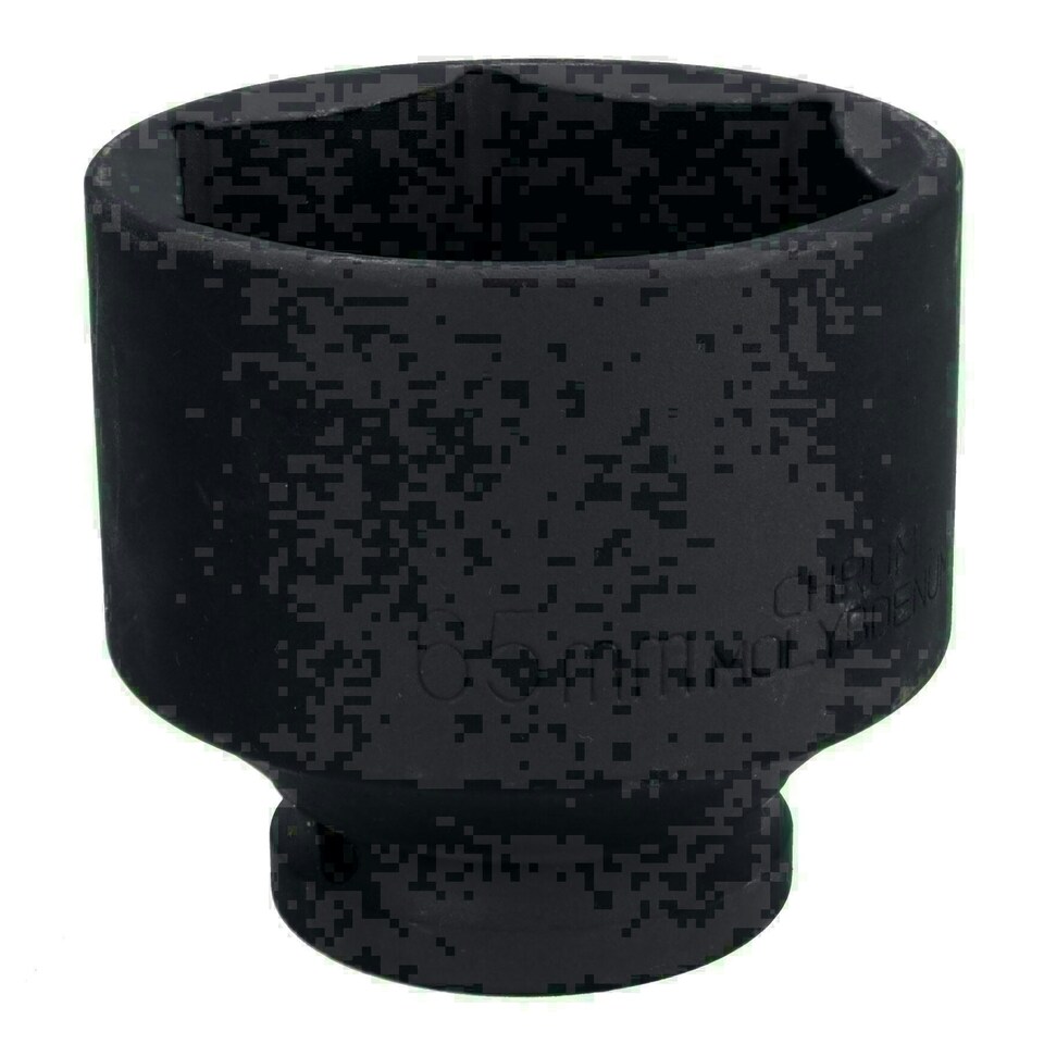 image 1 of 65mm 3/4in Drive Metric Shallow Impact Wheel Nut Socket 6 Sided Single-Hex