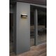 image 2 of View 1 Light Outdoor Wall Light White, Dark Grey IP54, E27