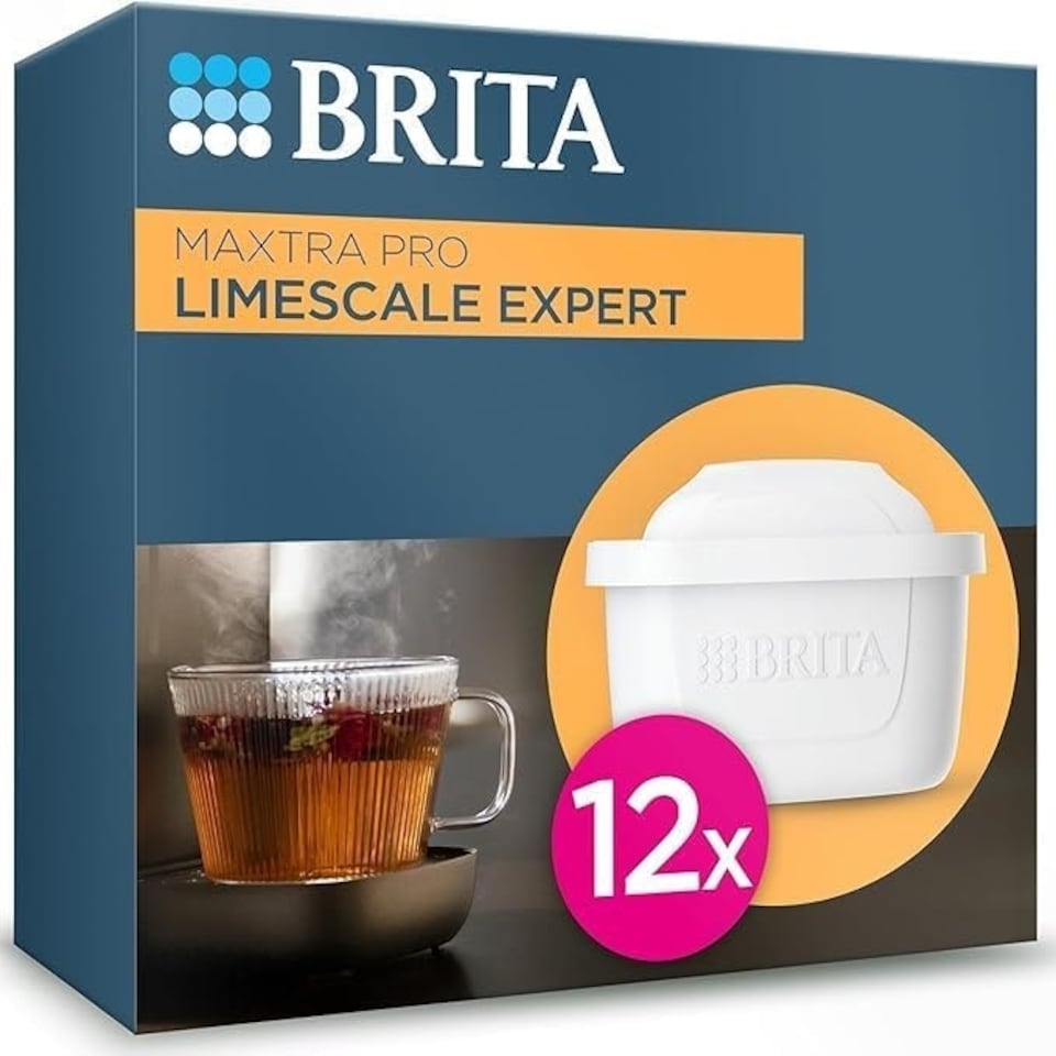 image 1 of BRITA MAXTRA PRO Limescale Expert Water Filter Cartridge 12 Pack (New) - Original BRITA Refill