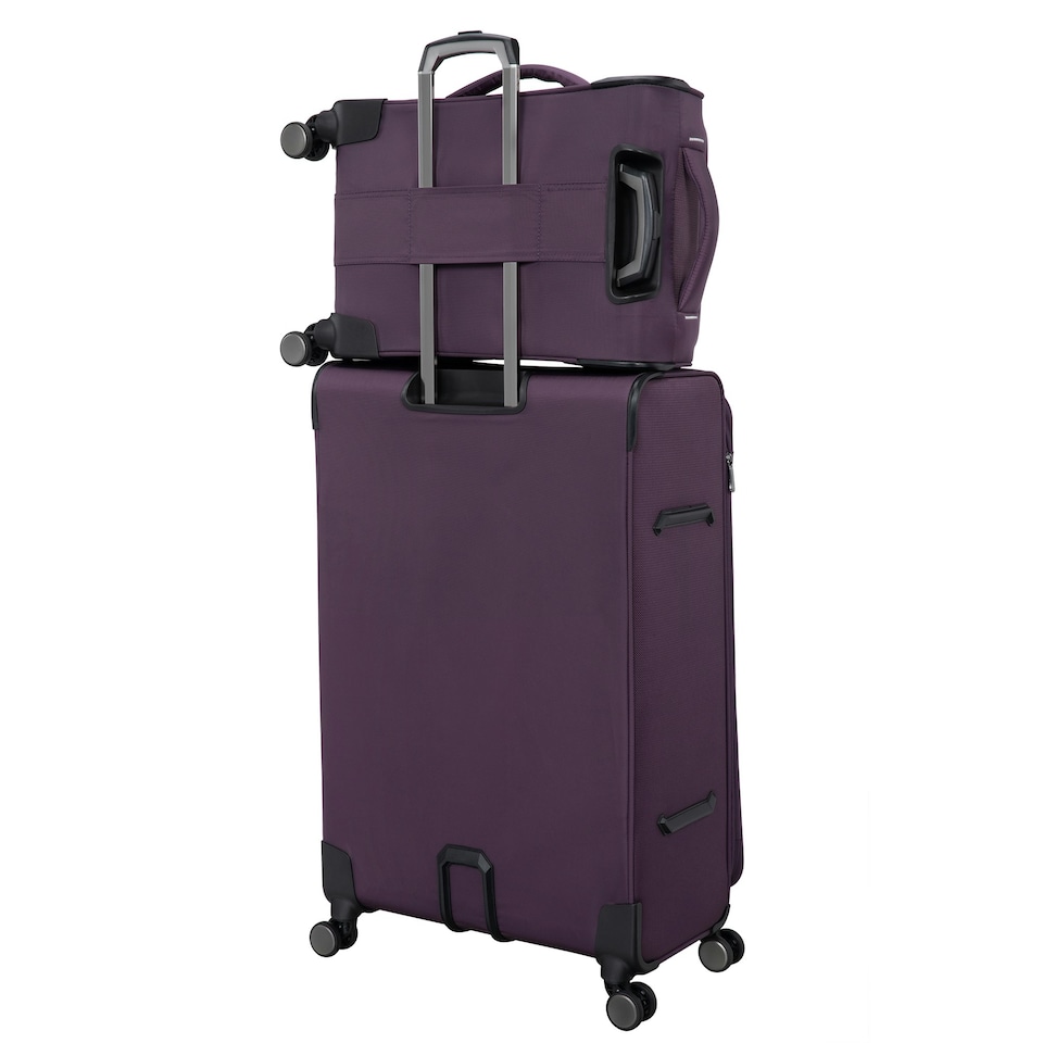 image 1 of IT Luggage Teleported Plum Perfect Expandable Cabin Suitcase with TSA Lock Purple | Cabin Bag