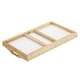 image 7 of Folding Wooden Bamboo Breakfast in Bed Lap Tray | Brown