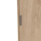 image 8 of Naia Wardrobe with 2 Sliding Doors 1 Door 3 Drawers in Jackson Hickory Oak