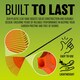 image 7 of 22 Tooth Garden Leaf Rake Handheld Plastic Head Gardening Cleaning Tool