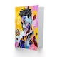 image 2 of African Soul Boy Culture Portrait Mixed Media Him Her Birthday Card