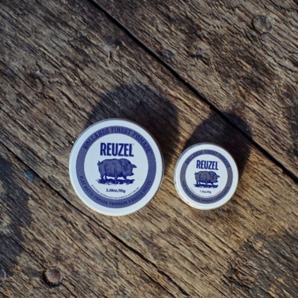 image 1 of Reuzel Road Trip - Clay Pomade 95g and 35g GIFT SET