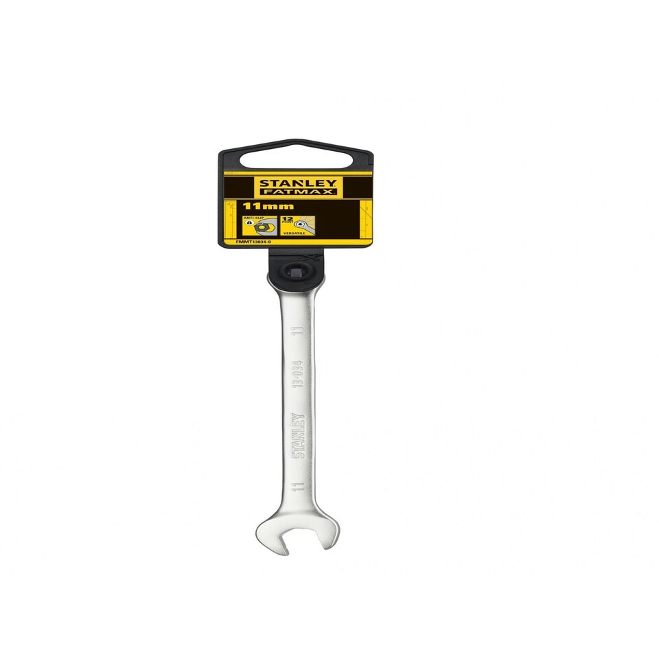 image 1 of Stanley Hand Tools Fatmax Anti-slip Combination Wrench - Multi Colour - 11mm