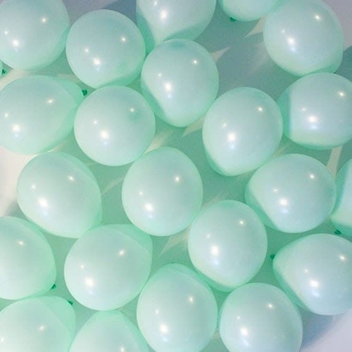 Ciao Latex Luftballons Premium Quality – Packung Mit 100 Stück, Grün, Ø 13 Cm