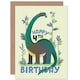 image 1 of Dinosaur Apatosaurus Age 4 Years Old Child Kids 4th Birthday Card