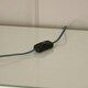image 1 of ValueLights Keela Teal Adjustable Flexi Neck Desk Table Lamp with LED Bulb