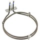 image 1 of SPARES2GO 2 Turn Heater Heating Element for Indesit Fan Oven Cooker 2000w