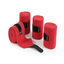 Shires Fleece Bandages Red | Size: One Size
Colour: Red
