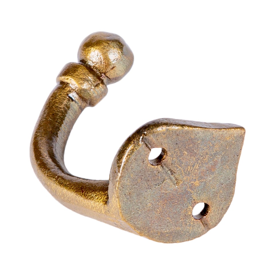 image 1 of Hammer & Tongs Arrow Head Hook - W35mm x H40mm - Brass
