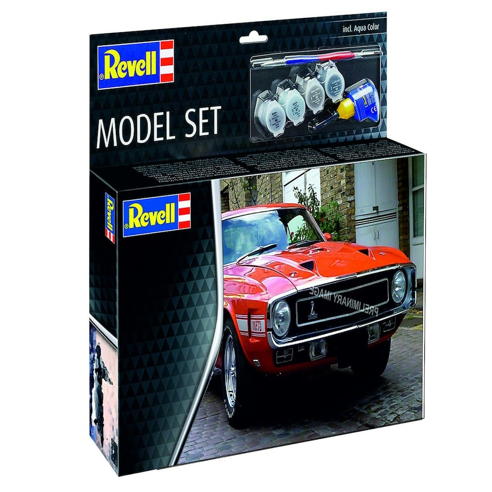 Revell 1970 Shelby Mustang GT500 Model Set (1:25 Scale)