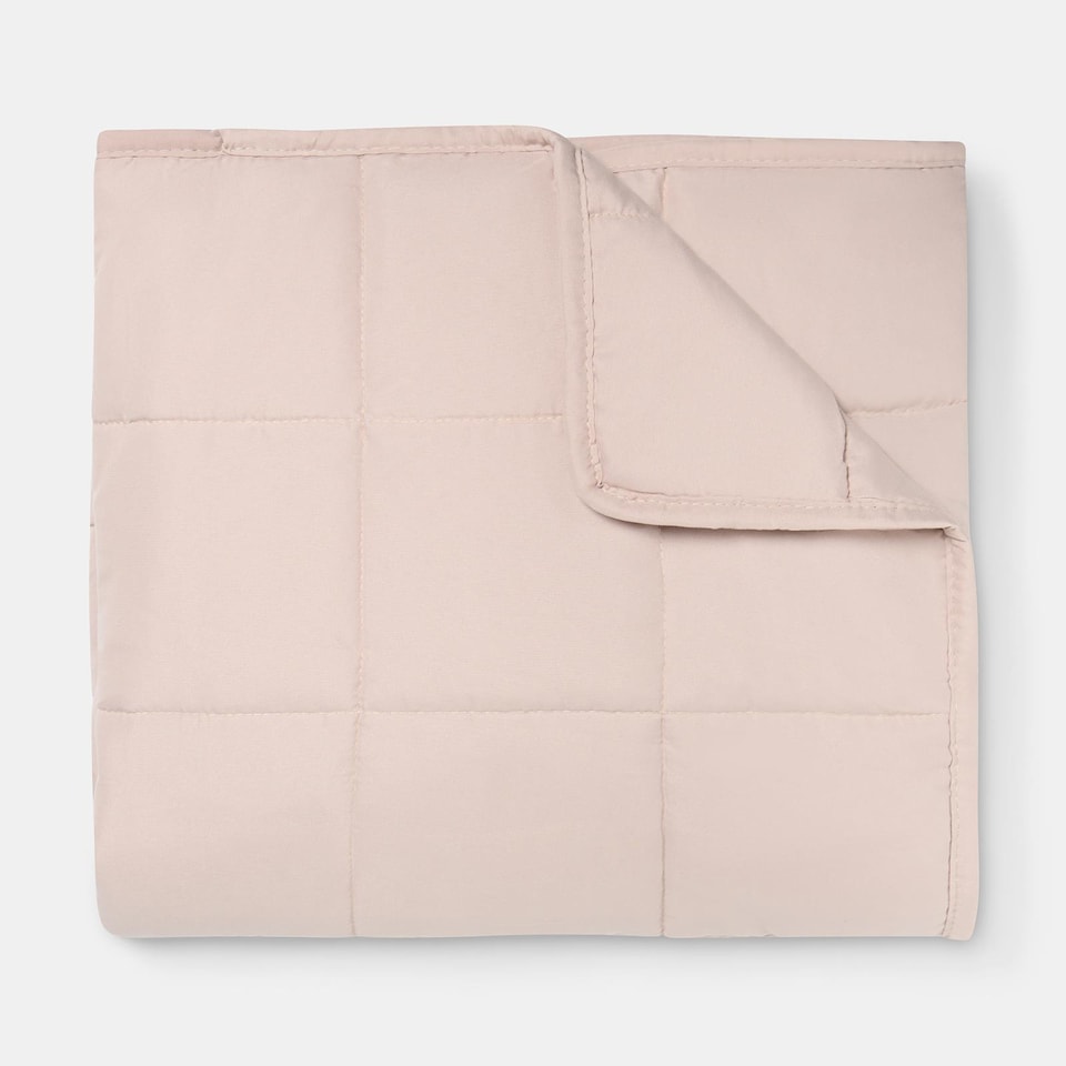 image 1 of OHS Sensory Sleep Therapy 8kg Weighted Blanket 150 x 200cm | Brown | Natural