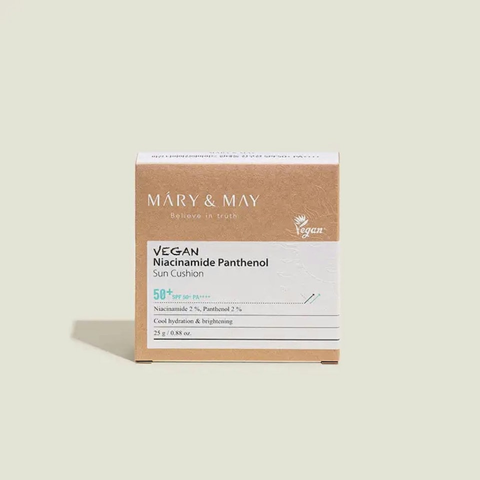 image 1 of Mary & May Vegan Niacinamide Panthenol Sun Cushion 25g