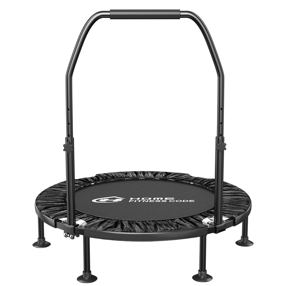 Homefitnesscode Folding Fitness Trampoline Rebounder 40 Inch