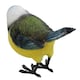 image 3 of Blue Tit Garden Sculpture Ornament Statue Resin Decoration Animal Bird