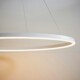 image 5 of Staten Single Pendant Light Matt White Paint, White Silicone