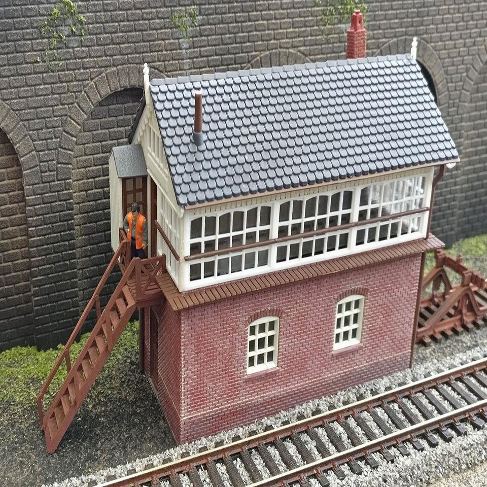 image 1 of GM Structures Teignmouth Signal Box Kit