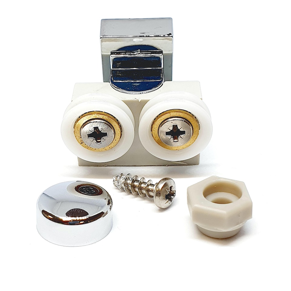 image 1 of 1 x Shower Part Shower Door Bottom Roller/Runner/Wheels 19mm Dia LUX1FB (Suitable for certain Showerlux models).