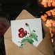 image 3 of Pierre-Joseph Redouté Art Card Callirhoe Poppy Mallow Flower