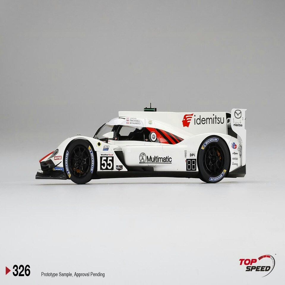 image 1 of Mazda RT24-P #55 Mazda Motorsports 2021 IMSA Daytona 24Hr 3rd Place 1:18 TSM TS0326