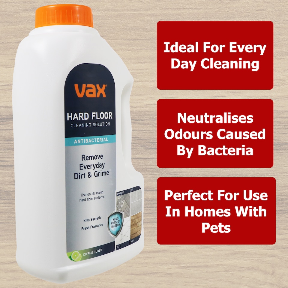 image 1 of Vax Multi Floor Solution ONEPWR Glide Spotwash Spotless Go Hard Floor Carpet 1L