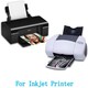 image 3 of 20 Sheets Premium Glossy High gloss Photo Paper A4 Inkjet Printer230GSM Picture White | A4