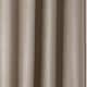 image 1 of Luxe Textured Woven Blackout Eyelet Curtains 116cm x 137cm Natural Brown | Natural
