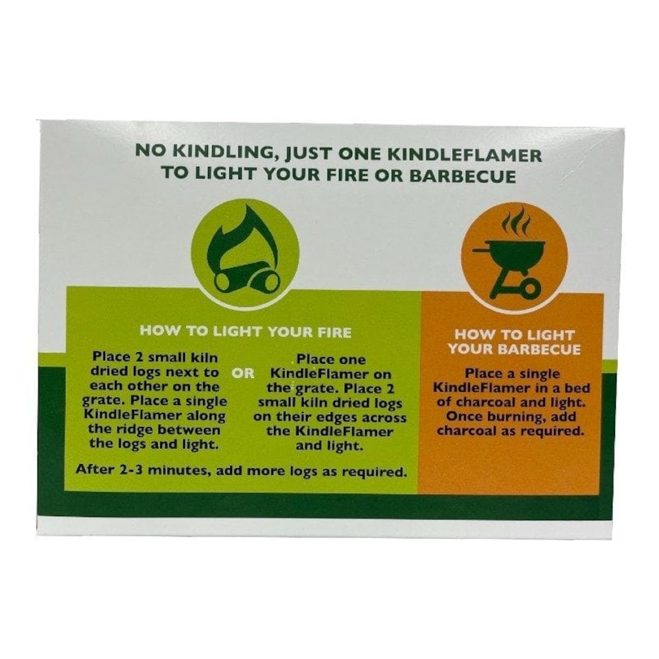 image 1 of Kindle Flamers - Natural Firelighters for Fire & BBQ's