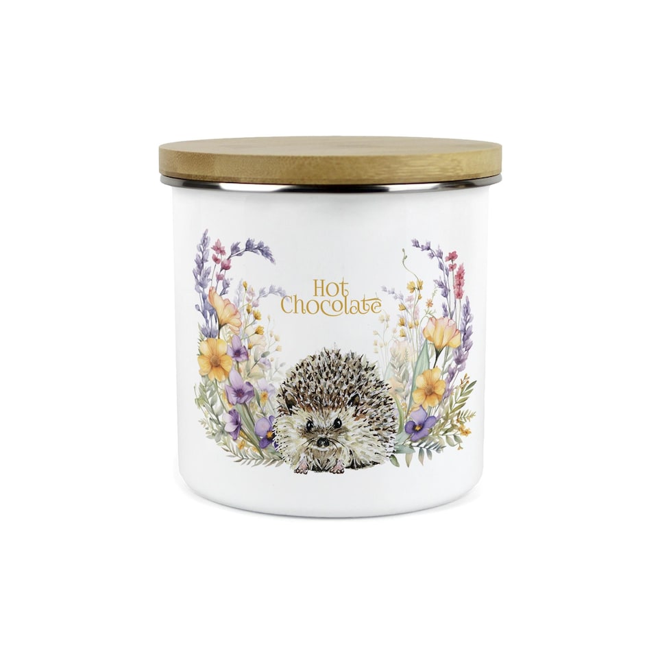 image 1 of Hedgehog Large Hot Chocolate Canister