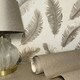 image 3 of Ciara Feather Cream/Mocha Wallpaper Brown | Cream