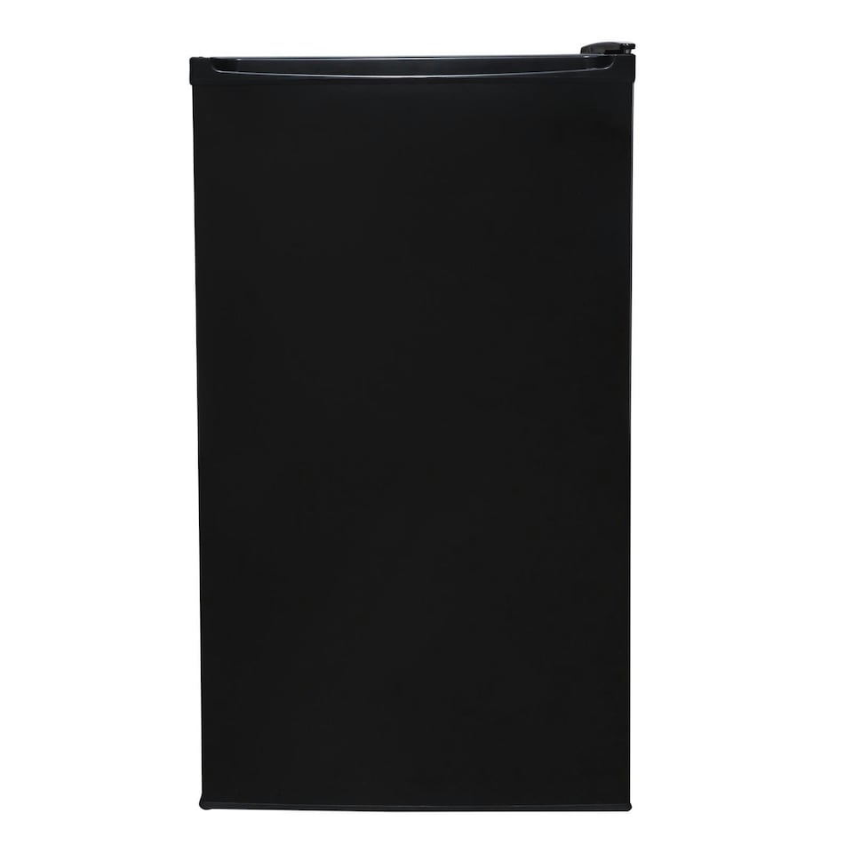 image 1 of SIA Freestanding Black Under Counter Fridge with Ice Box - LFIBL/E