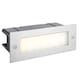 image 1 of Seina Integrated LED Outdoor Recessed Light Marine Grade Brushed Stainless Steel, Frosted IP44