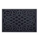 image 1 of Nicoman Victorian Style Rubber Door Mat Grey 90 x 60cm