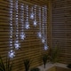image 4 of 1.2m x 1.2m FlexiBrights Christmas Snowflake Curtain Lights with 267 White LEDs