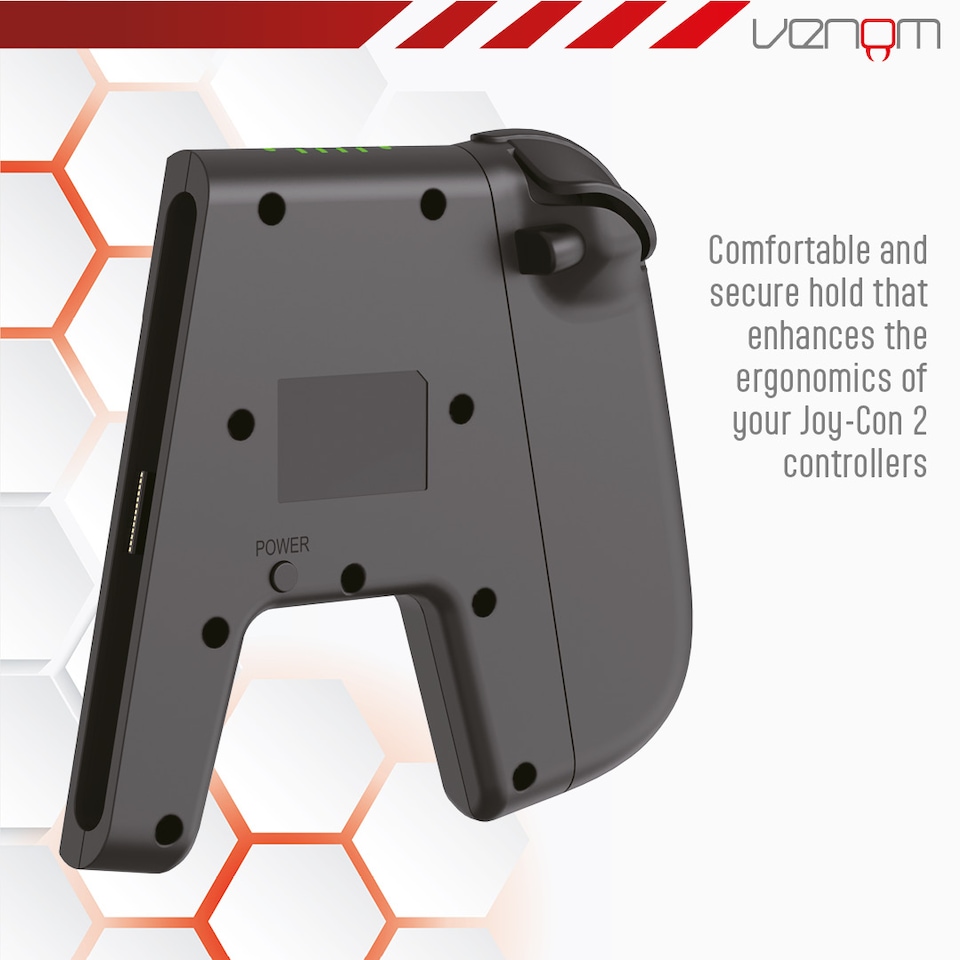 image 1 of Venom Play & Charge Grip for Nintendo Switch 2 Joy-Con