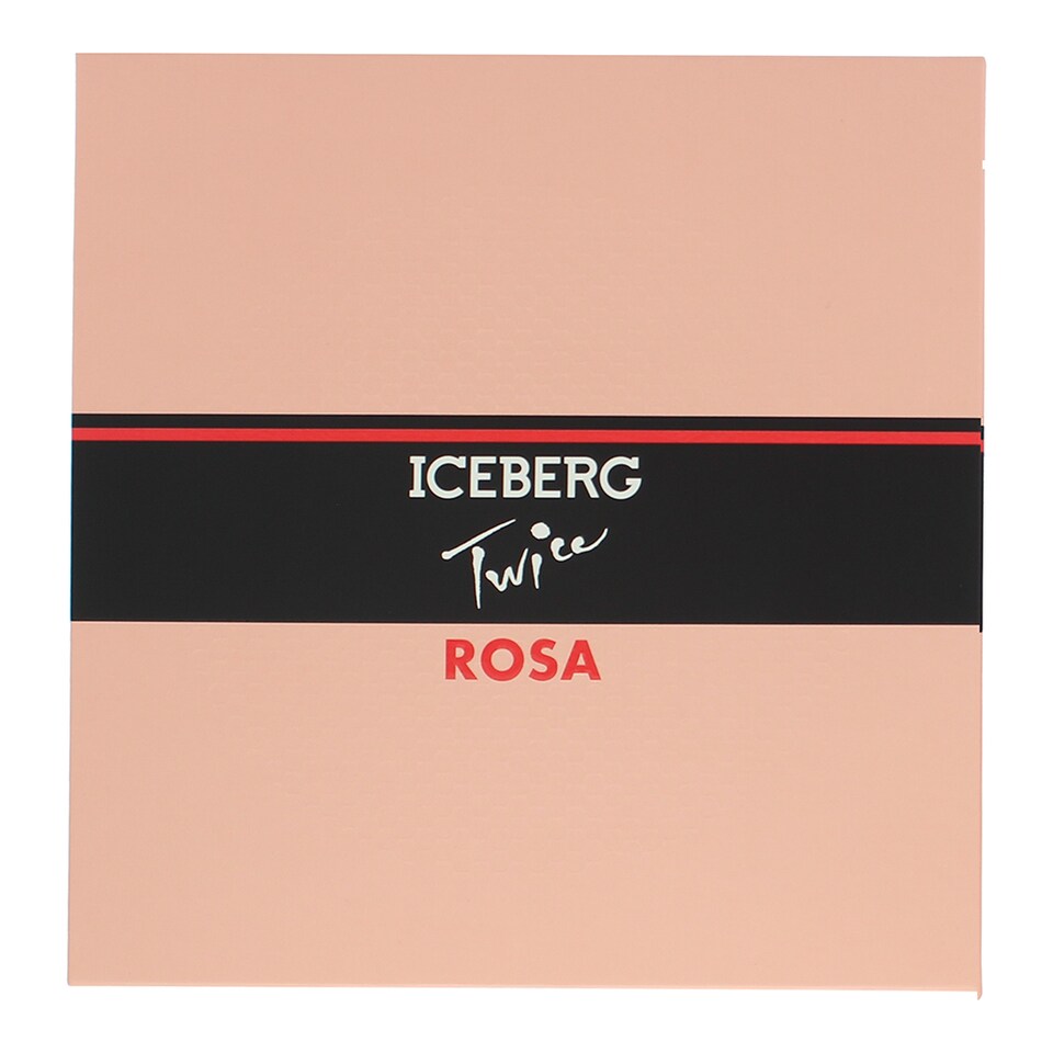 image 1 of Iceberg Twice Rosa 2 Piece Eau de Toilette 125ml Gift Set For Her