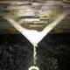 image 3 of Primrose Dante Zinc & Stone Water Feature with Lights Indoor/Outdoor Use 100cm