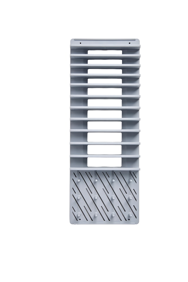 image 1 of Greener Cleaner Dish Rack - Slate Grey (44.5 x 16.5cm)