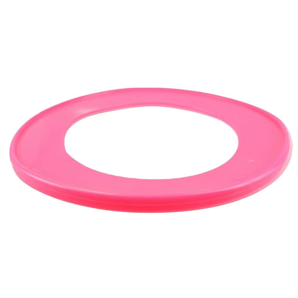 image 1 of Small Pink Hoop La Hoop Interactive Dog Throw And Fetch Toy 15cm