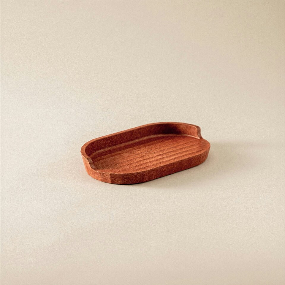 image 1 of Cosmic Countertop Soap Dish with Durable Plastic for Bathroom, Terracotta