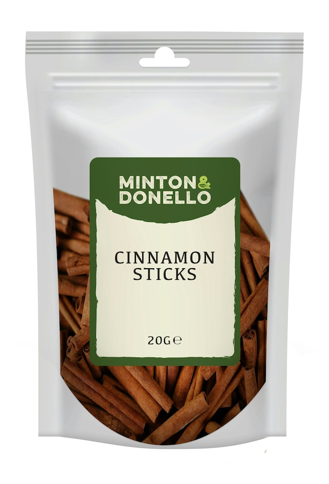 image 1 of Minton & Donello Cinnamon Sticks 10 x 20g