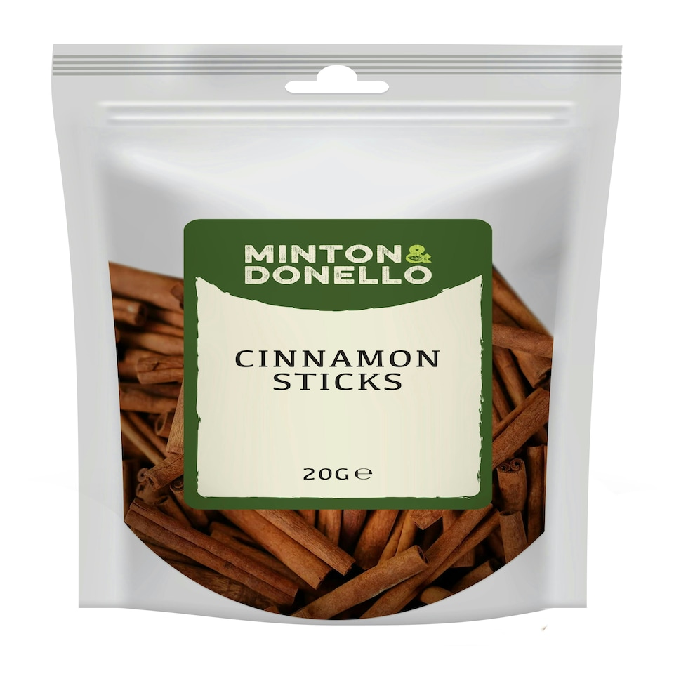 image 1 of Minton & Donello Cinnamon Sticks 10 x 20g