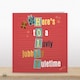 image 2 of Here's To A Luvly Jubbly Yuletime - Foiled Christmas Card