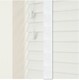 image 2 of 50cm Serene Faux Wood Venetian Blinds with Tapes (120cm Drop) | White | White